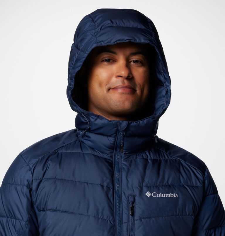 Men's Labyrinth Loop II Hooded Jacket, Color: Collegiate Navy, image 5