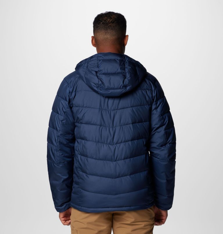 Men's Labyrinth Loop II Hooded Jacket, Color: Collegiate Navy, image 2
