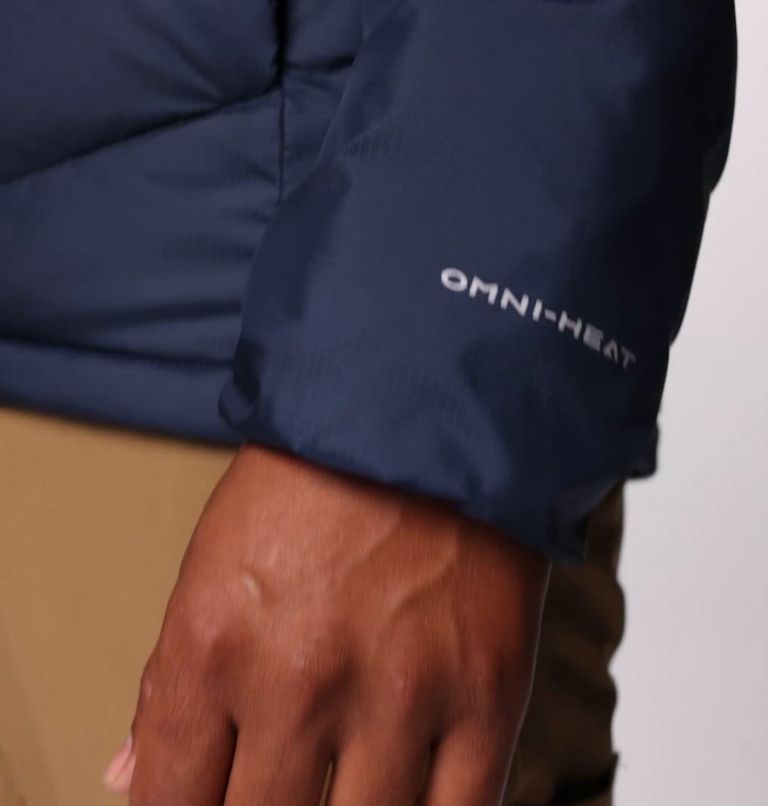 Men's Labyrinth Loop II Hooded Jacket, Color: Collegiate Navy