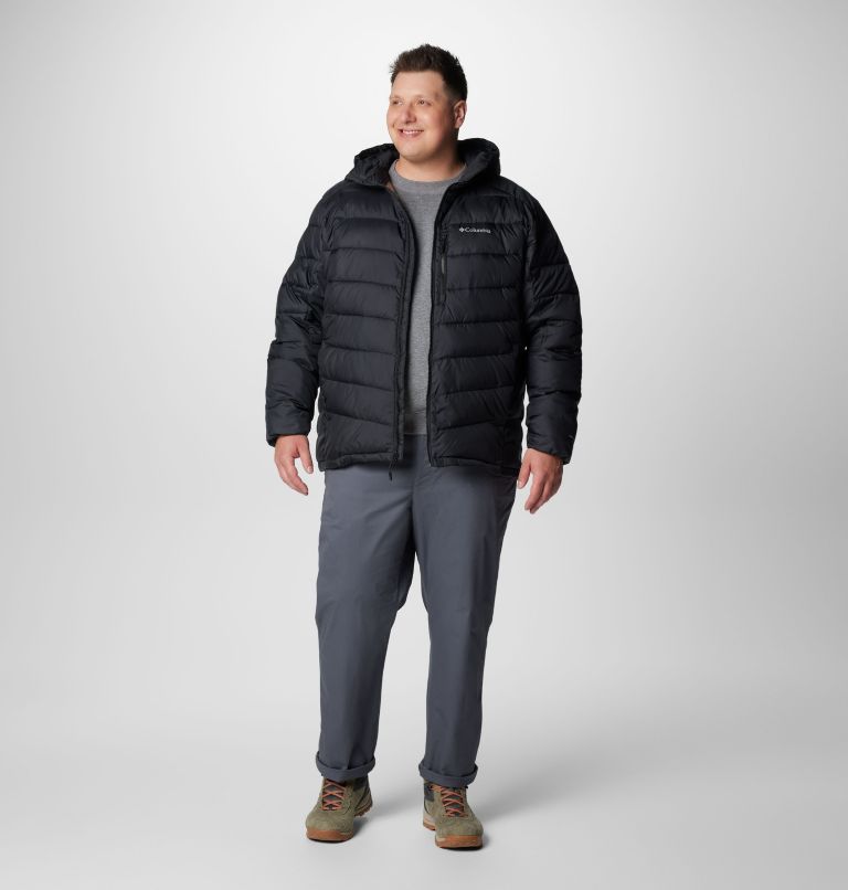 Manteau à capuchon Labyrinth Loop II pour hommes – Tailles fortes, Color: Black, image 3