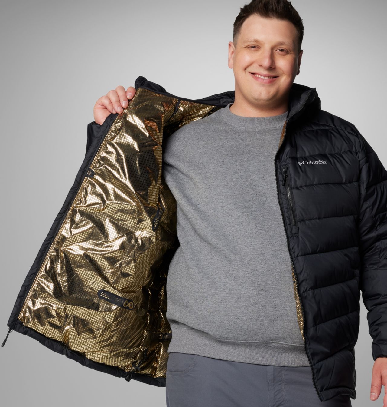 Manteau à capuchon Labyrinth Loop™ II pour hommes – Tailles fortes 6