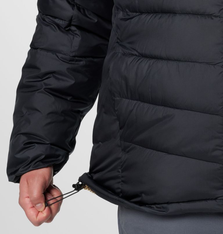 Manteau à capuchon Labyrinth Loop II pour hommes – Tailles fortes, Color: Black, image 8