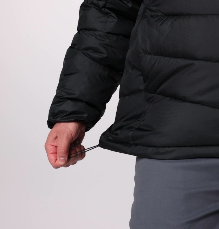 Manteau à capuchon Labyrinth Loop II pour hommes – Tailles fortes, Color: Black