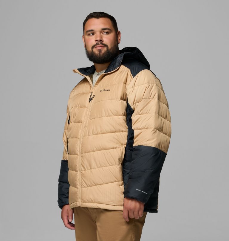 Men's Labyrinth Loop II Hooded Jacket - Big, Color: Canoe, Black, image 4
