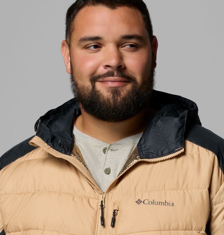 Men's Labyrinth Loop II Hooded Jacket - Big, Color: Canoe, Black, image 7