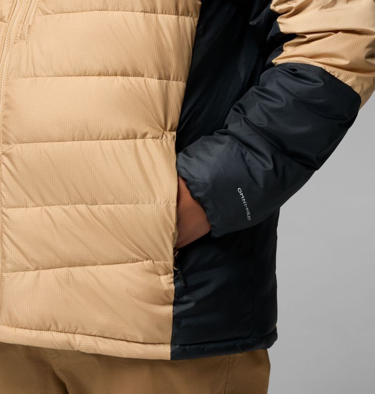 Men's Labyrinth Loop II Hooded Jacket - Big, Color: Canoe, Black, image 8