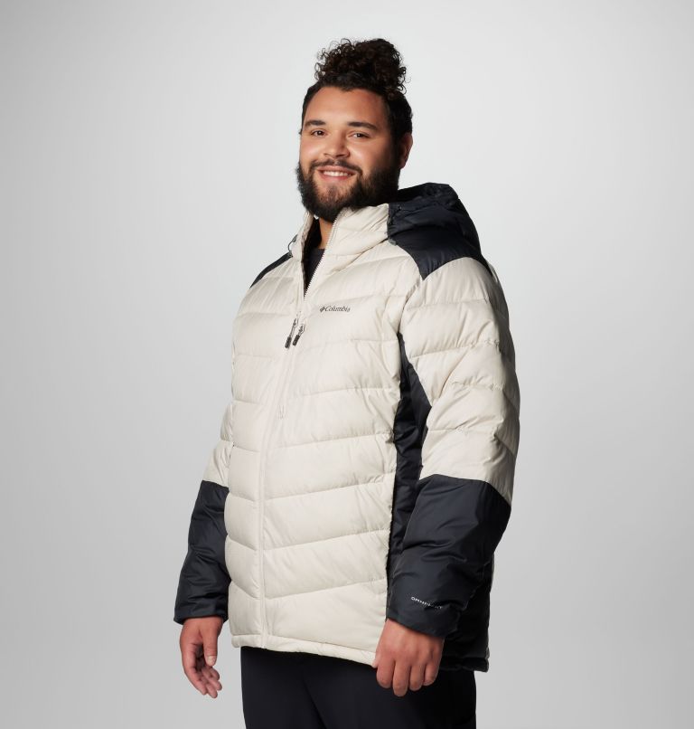 Men's Labyrinth Loop II Hooded Jacket - Big, Color: Dark Stone, Black, image 4
