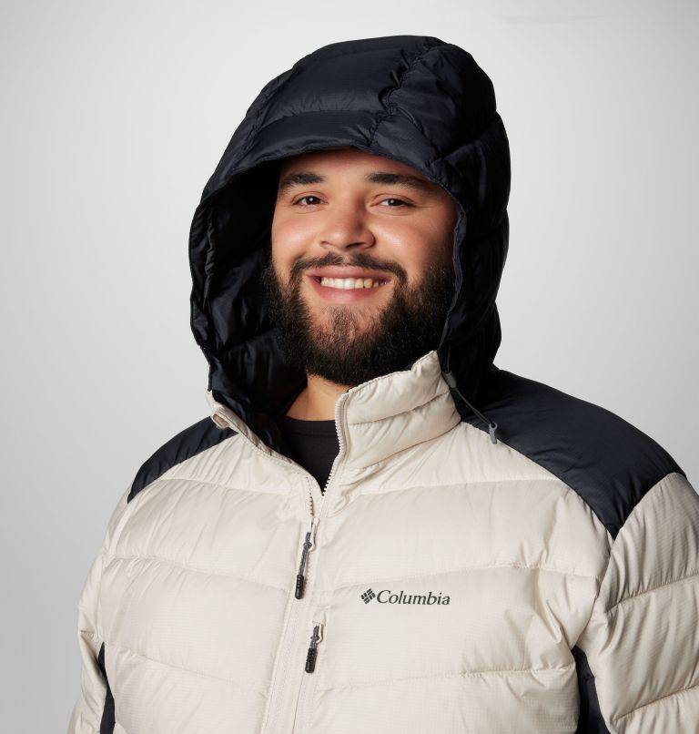 Men's Labyrinth Loop II Hooded Jacket - Big, Color: Dark Stone, Black, image 5