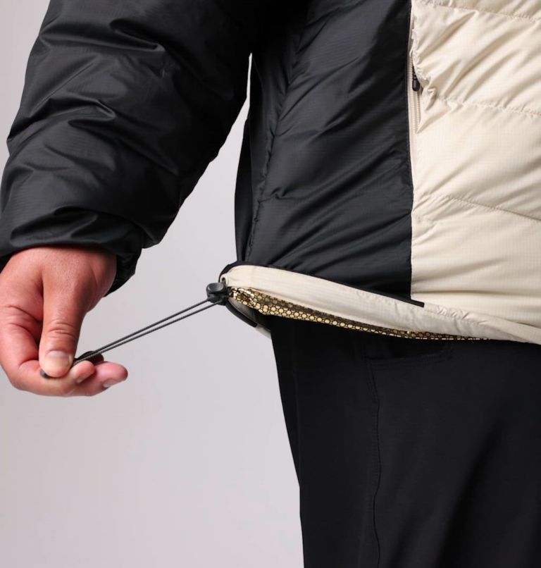 Men's Labyrinth Loop II Hooded Jacket - Big, Color: Dark Stone, Black