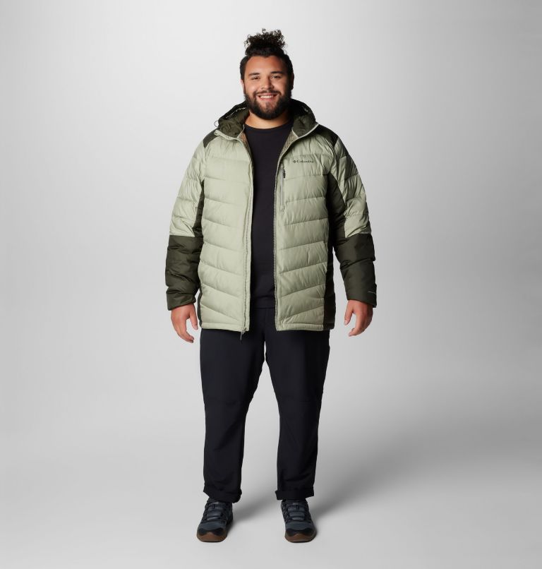 Men's Labyrinth Loop II Hooded Jacket - Big, Color: Safari, Greenscape, image 3