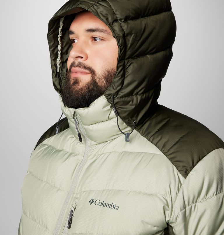Men's Labyrinth Loop II Hooded Jacket - Big, Color: Safari, Greenscape, image 5