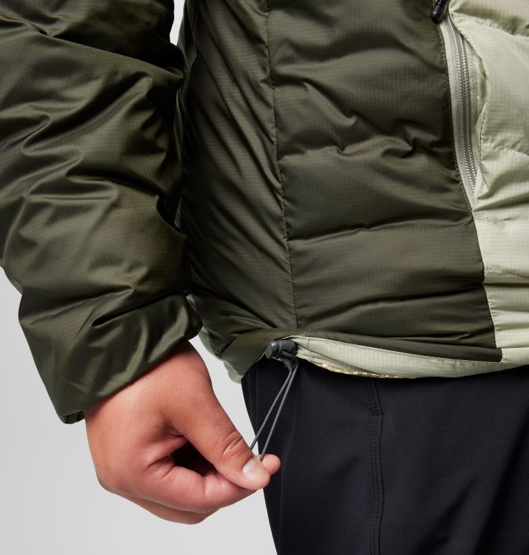 Men's Labyrinth Loop II Hooded Jacket - Big, Color: Safari, Greenscape, image 7