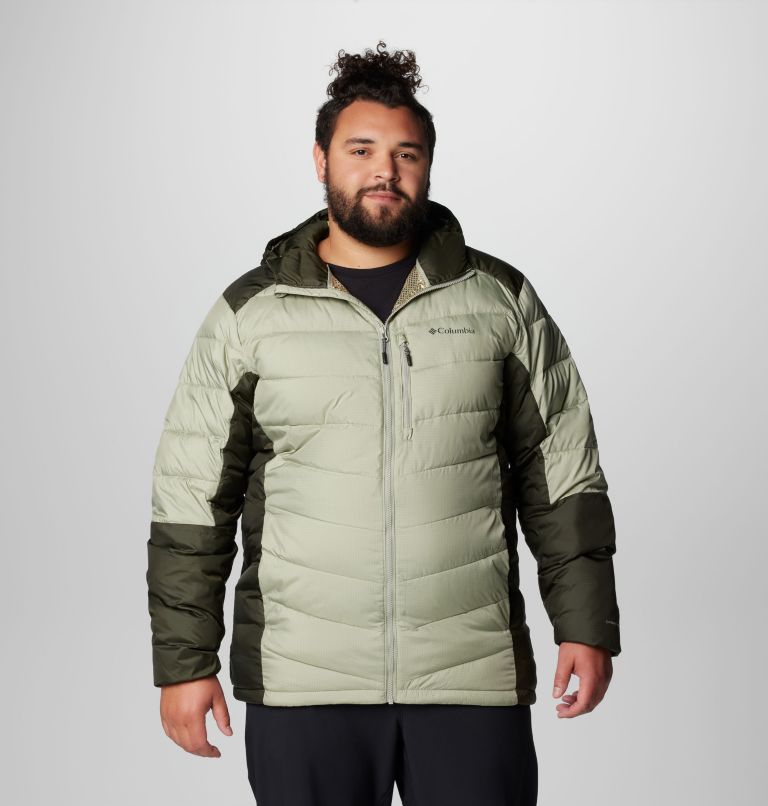 Men's Labyrinth Loop II Hooded Jacket - Big, Color: Safari, Greenscape, image 1