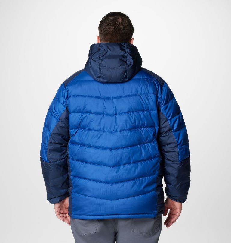 Men's Labyrinth Loop II Hooded Jacket - Big, Color: Mountain Blue, Collegiate Navy, image 2