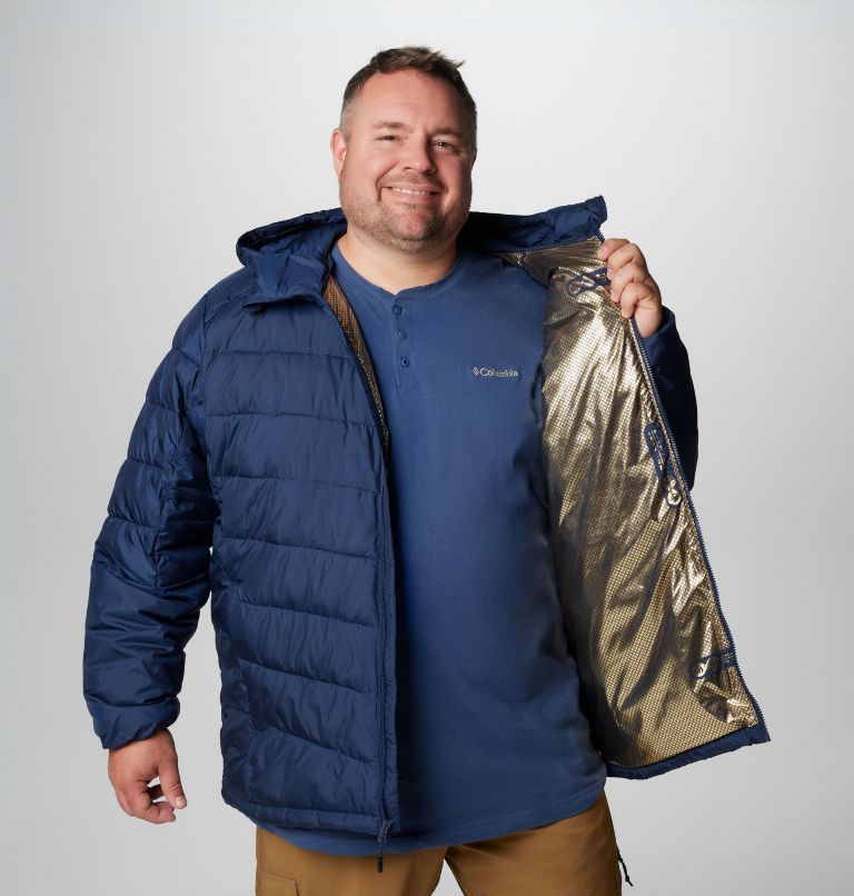 Men's Labyrinth Loop II Hooded Jacket - Big, Color: Collegiate Navy, image 7