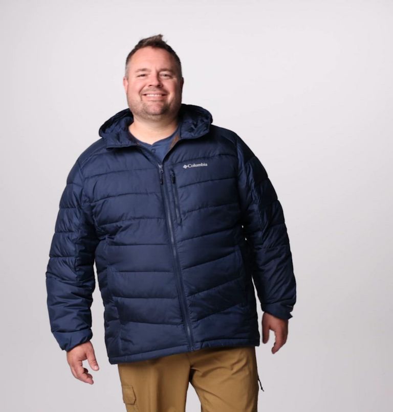 Men's Labyrinth Loop II Hooded Jacket - Big, Color: Collegiate Navy