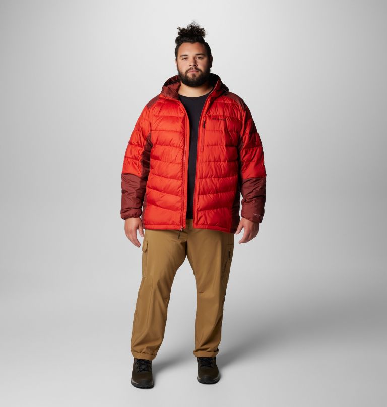 Men's Labyrinth Loop II Hooded Jacket - Big, Color: Sail Red, Spice, image 3