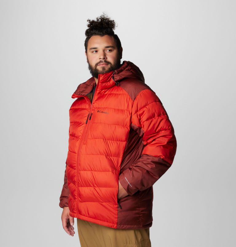Men's Labyrinth Loop II Hooded Jacket - Big, Color: Sail Red, Spice, image 4