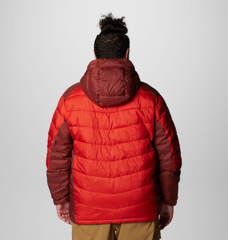 Men's Labyrinth Loop II Hooded Jacket - Big, Color: Sail Red, Spice, image 2