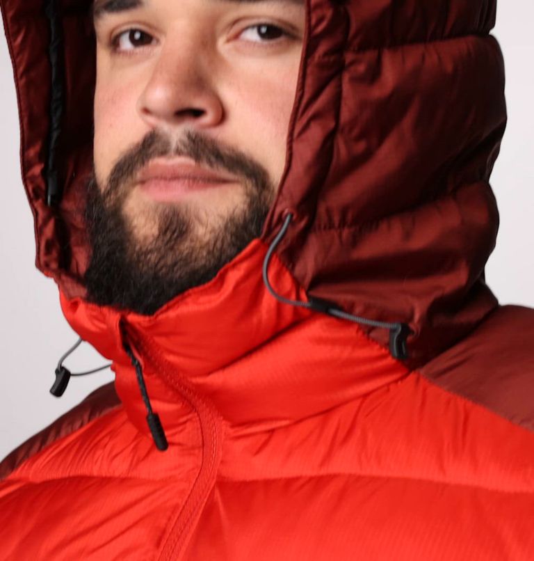 Men's Labyrinth Loop II Hooded Jacket - Big, Color: Sail Red, Spice