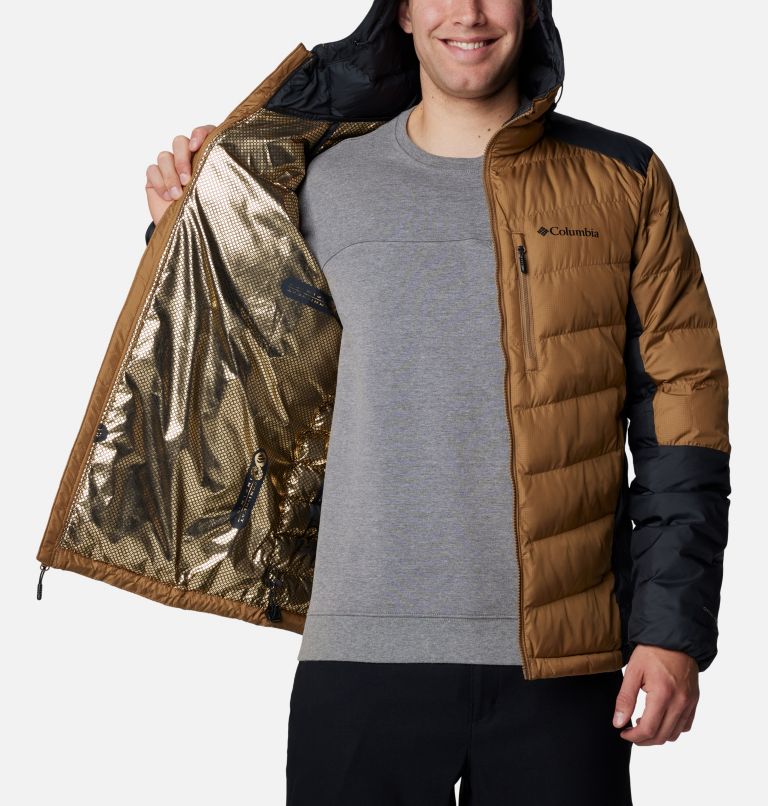 Men's Labyrinth Loop II Hooded Jacket - Tall, Color: Delta, Black, image 5