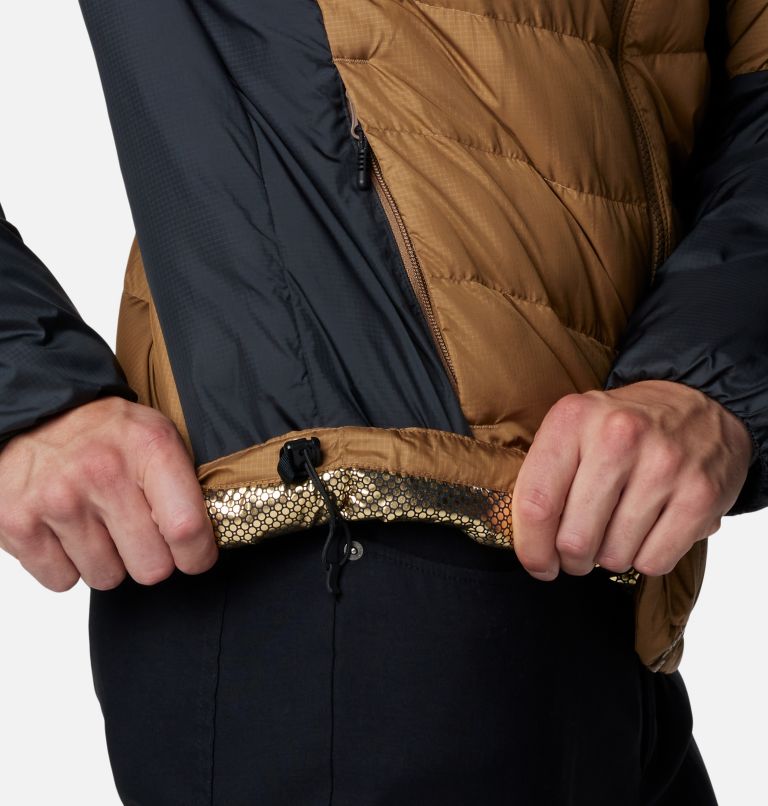 Men's Labyrinth Loop II Hooded Jacket - Tall, Color: Delta, Black, image 7