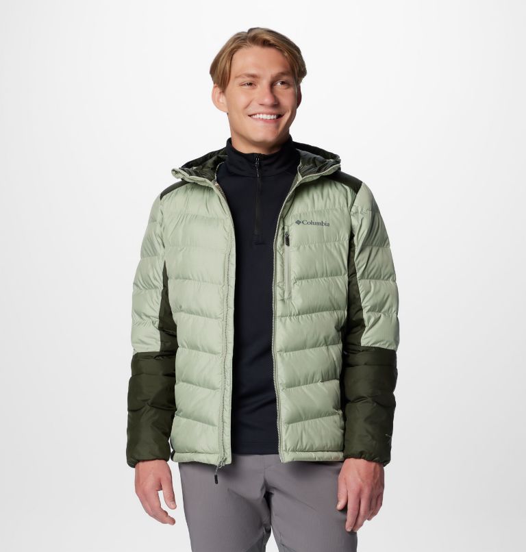 Men's Labyrinth Loop II Hooded Jacket - Tall, Color: Safari, Greenscape, image 10