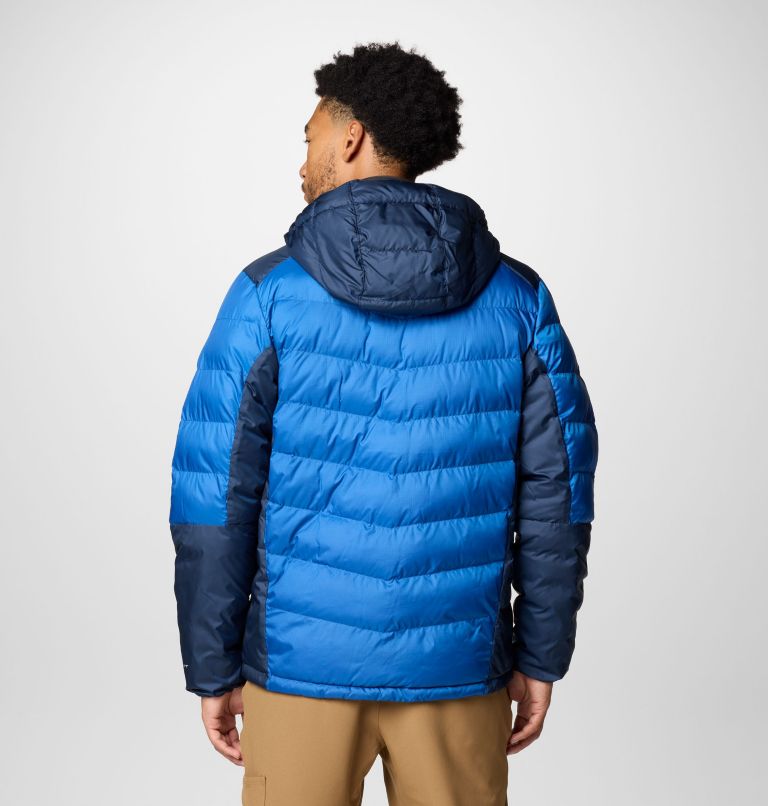 Men's Labyrinth Loop II Hooded Jacket - Tall, Color: Mountain Blue, Collegiate Navy, image 2