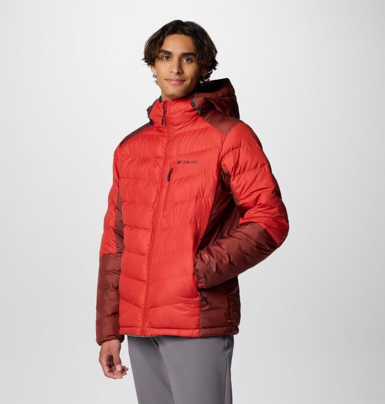 Men's Labyrinth Loop II Hooded Jacket - Tall, Color: Sail Red, Spice, image 4