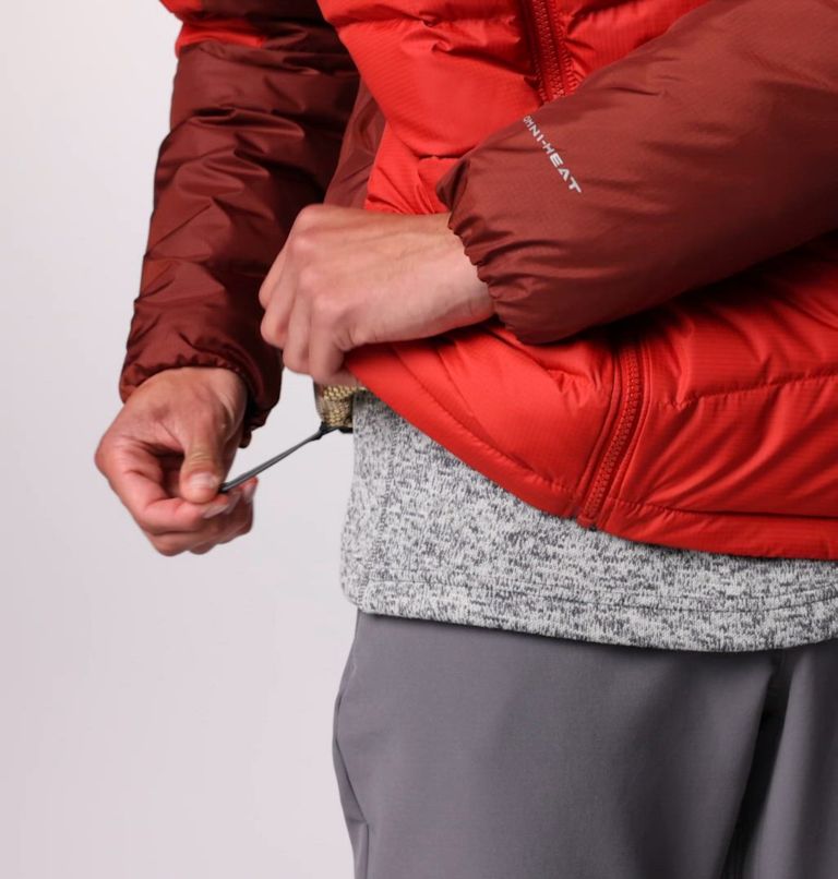 Men's Labyrinth Loop II Hooded Jacket - Tall, Color: Sail Red, Spice