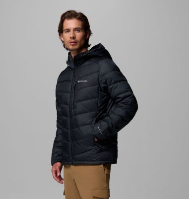 Men's Labyrinth Loop II Insulated Hooded Jacket, Color: Black, image 31