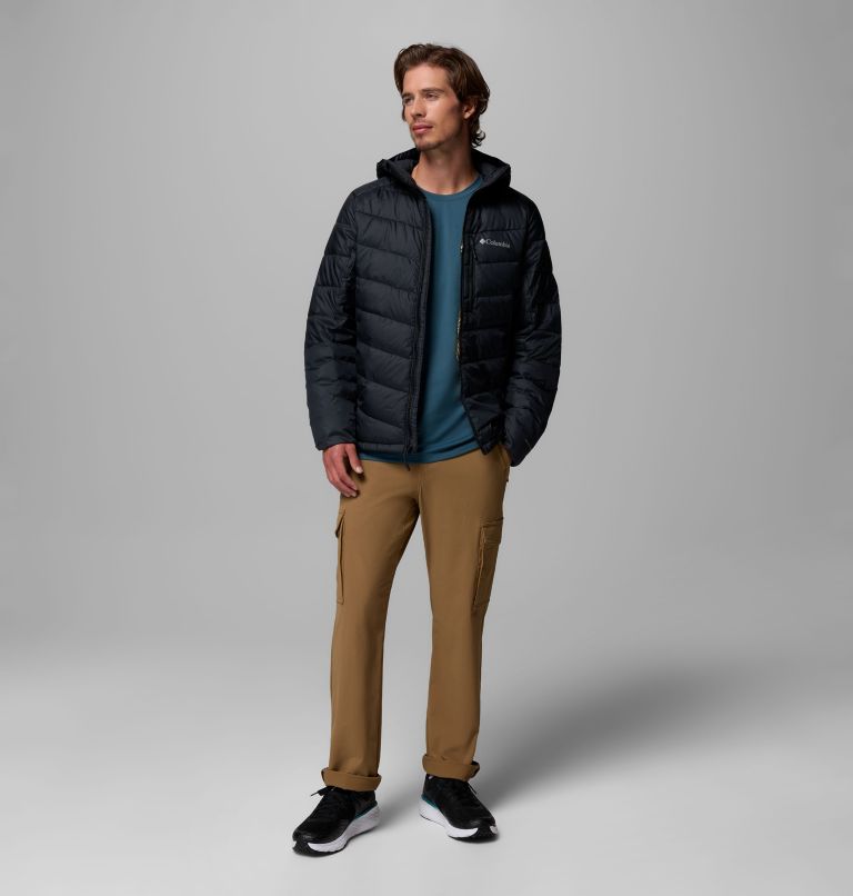 Men's Labyrinth Loop II Insulated Hooded Jacket, Color: Black, image 2