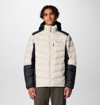 Men's Labyrinth Loop II Insulated Hooded Jacket, Color: Dark Stone, Black, image 1