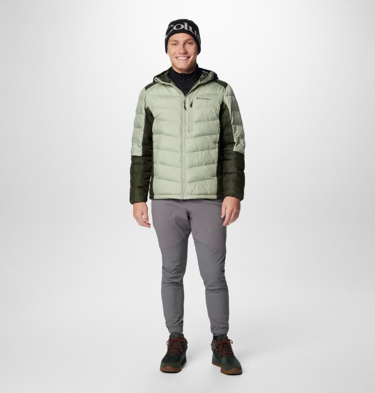 Men's Labyrinth Loop II Insulated Hooded Jacket, Color: Safari, Greenscape, image 3