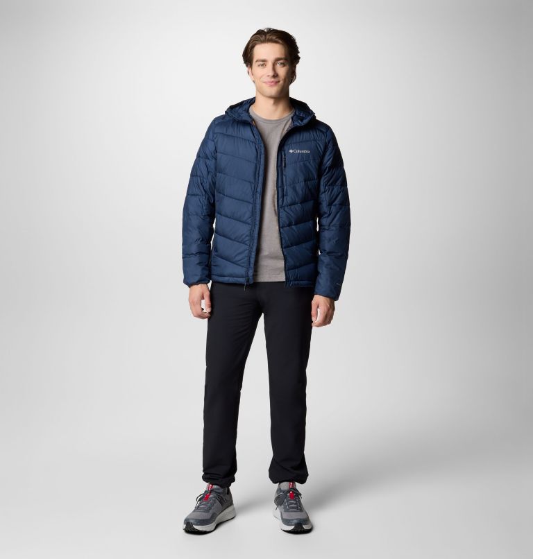 Men's Labyrinth Loop II Insulated Hooded Jacket, Color: Collegiate Navy, image 2