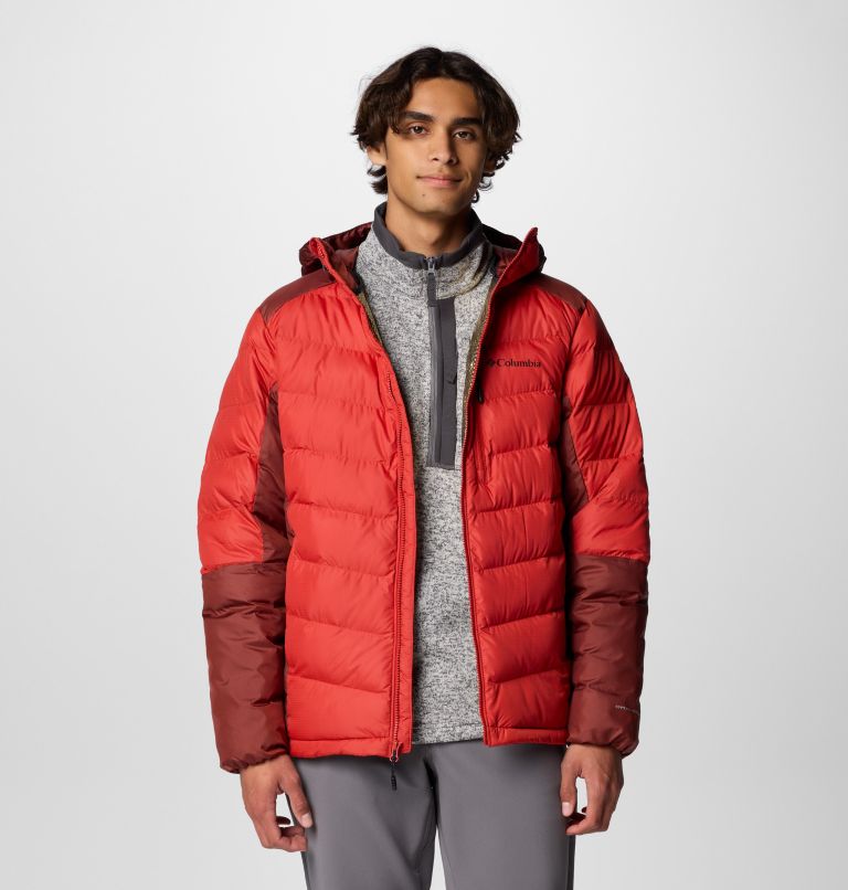 Men's insulated hooded jacket hotsell