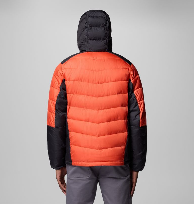 Men's Labyrinth Loop II Insulated Hooded Jacket, Color: Zing, Shark, image 3