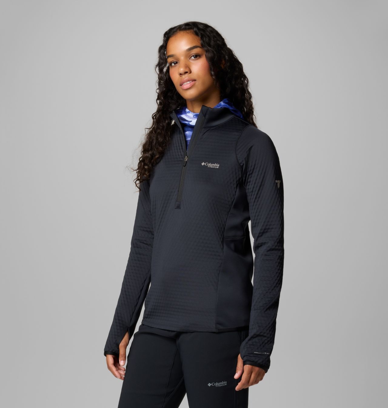 Women's Crystal Leaf™ Omni-Heat™ Helix Half Zip Pullover 4