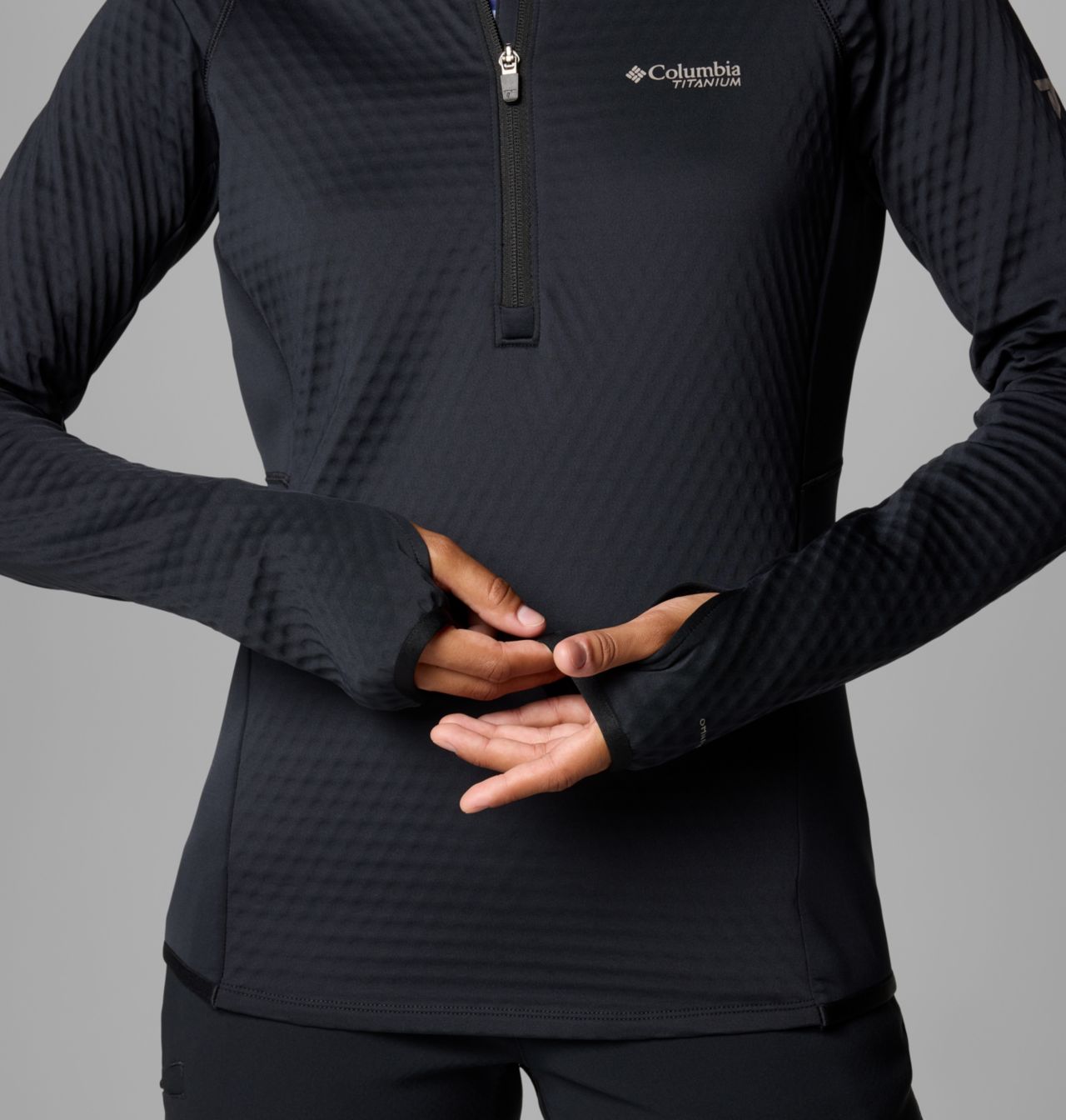 Women's Crystal Leaf™ Omni-Heat™ Helix Half Zip Pullover 8