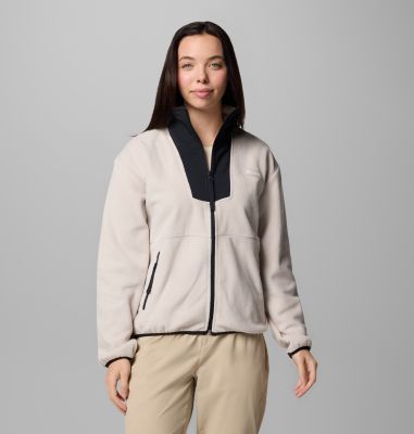 Women's Sequoia Grove Full Zip Fleece, Color: Dark Stone, Black, image 9