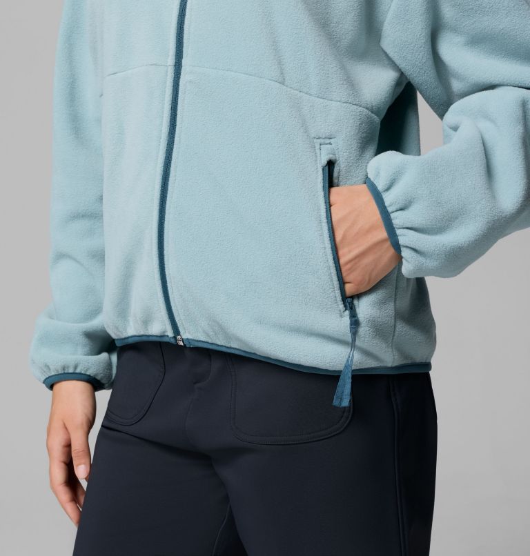 Women's Sequoia Grove Full Zip Fleece, Color: Crushed Blue, Everblue, image 7