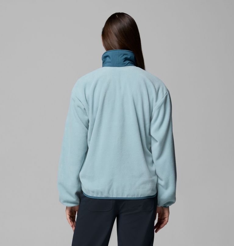 Women's Sequoia Grove Full Zip Fleece, Color: Crushed Blue, Everblue, image 3