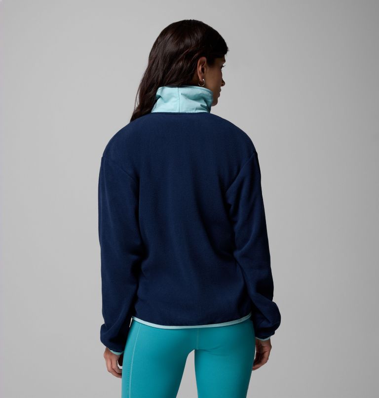 Women's Sequoia Grove Full Zip Fleece, Color: Collegiate Navy, Spray, image 2