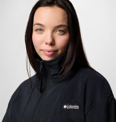 Women's Sequoia Grove Fleece Jacket, Color: Black, image 20