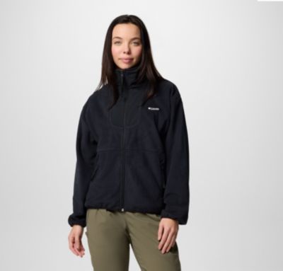 Women's Sequoia Grove Fleece Jacket, Color: Black, image 1