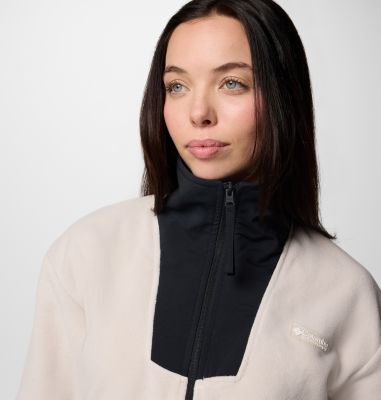 Women's Sequoia Grove Fleece Jacket, Color: Dark Stone, Black, image 8