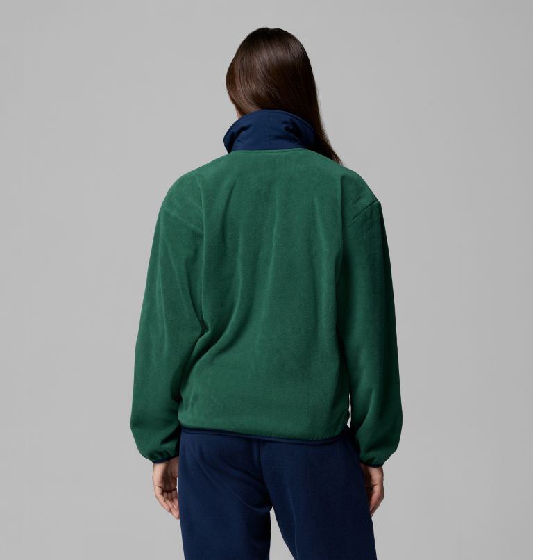 Sequoia Grove Full Zip Fleece, Color: Rain Forest, Collegiate Navy, image 2