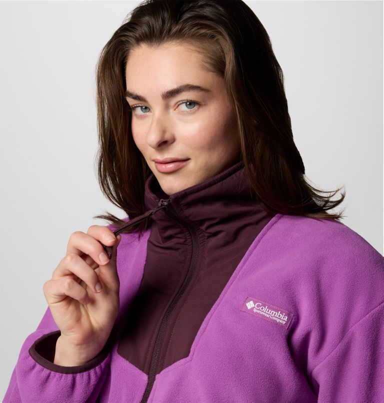 Chaqueta de forro polar Sequoia Grove para mujer, Color: Razzle, Moonvista, image 4