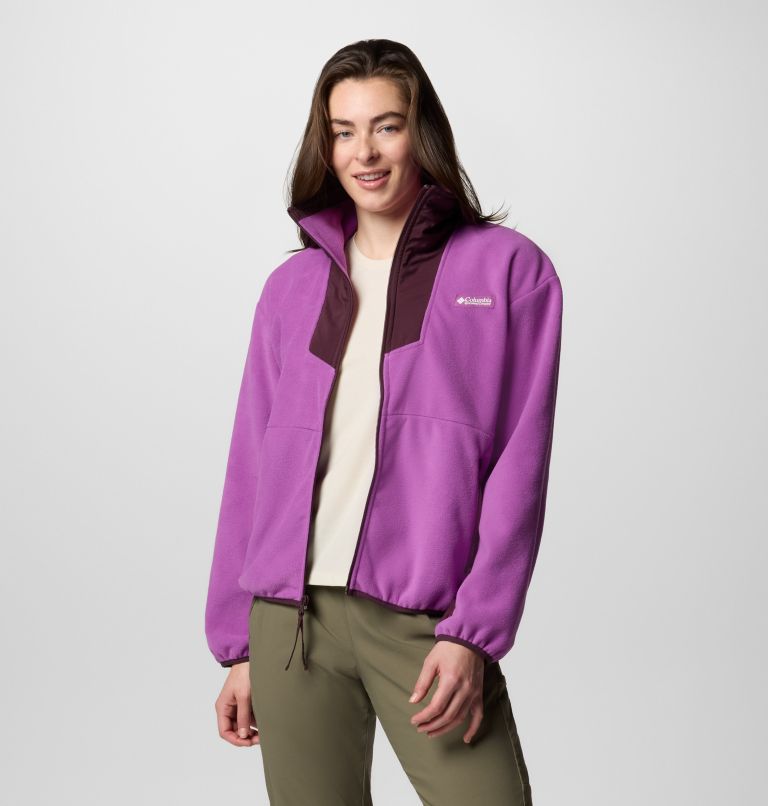 Chaqueta de forro polar Sequoia Grove para mujer, Color: Razzle, Moonvista, image 5