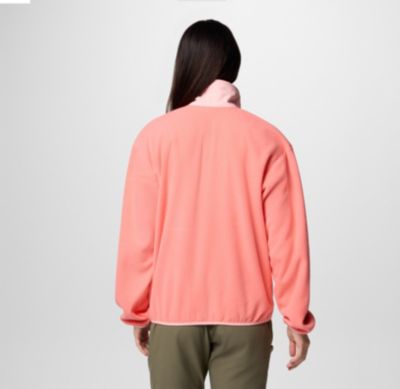 Sequoia Grove Full Zip Fleece, Color: Alpenglow, Pink Sand, image 10